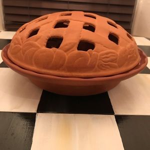Beautiful Terra Cotta Pie Plate